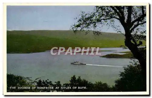 Cartes postales The Duchess Of Montrose At Kyles Of Bute