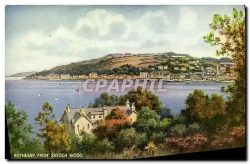 Cartes postales Rothesay from Skeoch Wood