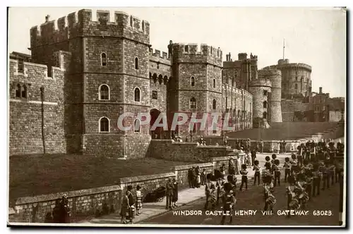 Cartes postales Windsor Castle Henry Vlll Gateway