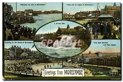 Cartes postales Greetings from Morecambe