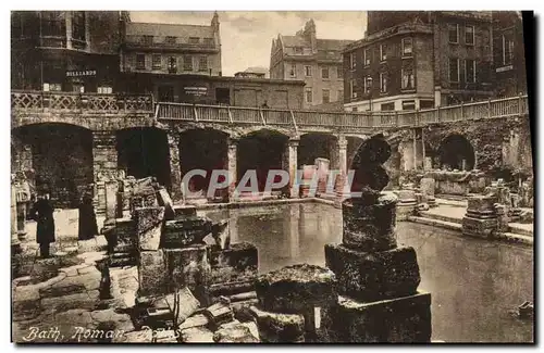 Ansichtskarte AK Bath Roman baths
