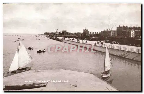 Cartes postales Southport Marine Lake