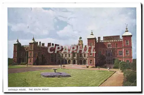 Ansichtskarte AK Hatfield House The South Front