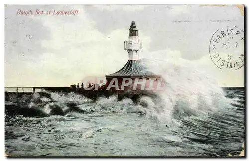 Cartes postales Rough Sea at Lowestoft