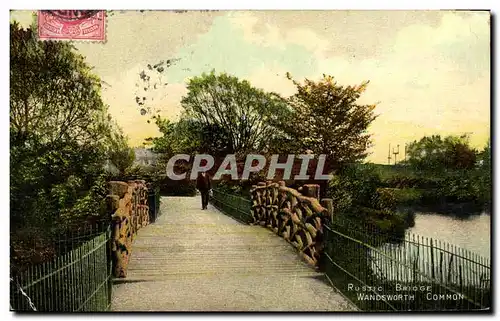 Cartes postales Rustic Bridge Wandsworth Common