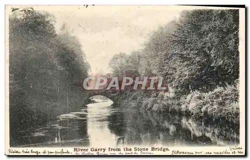Cartes postales River Garry from the Stone Bridge