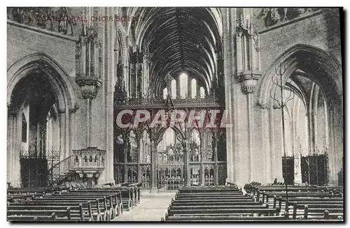Cartes postales Fly Cathedral Choir screen