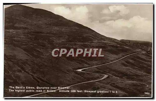 Ansichtskarte AK The Devil s Elbow Glenshee near Braemar