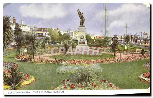 Cartes postales Clacton on Sea The Memorial Garden