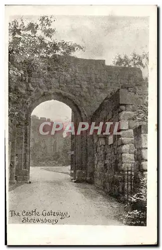 Cartes postales The Castle Gateway Shrewsbury