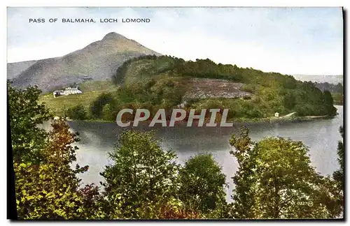 Cartes postales Pass of Balmaha Loch Lomond