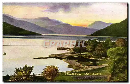 Cartes postales Rowardennan Loch Lomond