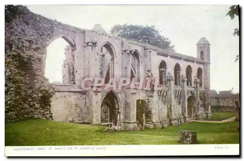 Cartes postales Glastonbury Abbey St Mary s Chapel