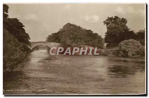 Cartes postales Bridge and River Ilkley