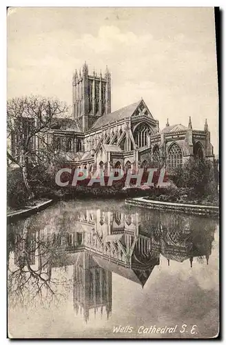 Cartes postales Wells Cathedral S E