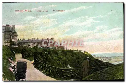 Cartes postales Madeira Walk The Leas Folkestone