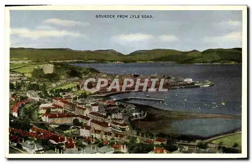 Cartes postales Gourock from Lyle Road