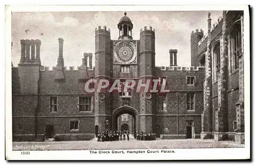 Cartes postales The Clock Court Hampton Court Palace