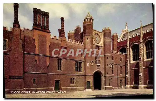 Moderne Karte Clock Court Hampton Court Palace