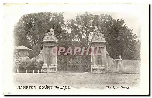 Ansichtskarte AK Hampton Court Palace The Lion Gates