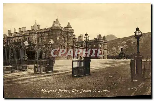 Cartes postales Holyrood Palace The James V Towers