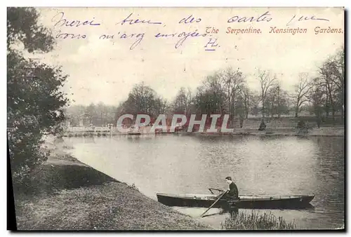 Cartes postales The Serpentine Kensigton Gardens