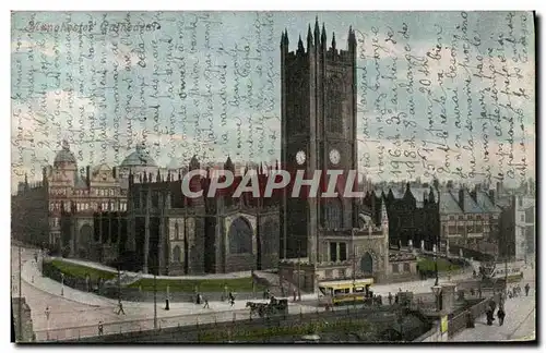 Cartes postales Manchester Cathedral