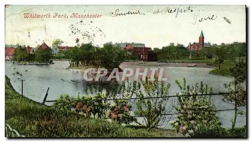 Cartes postales Whitworth Park Manchester