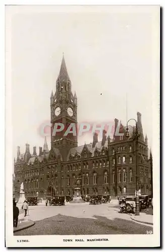 Cartes postales Town Hall Manchester