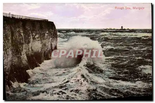 Cartes postales Rough Sea Margate