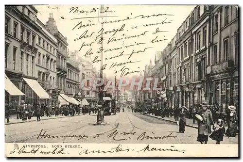 Cartes postales Liverpool Lord Street