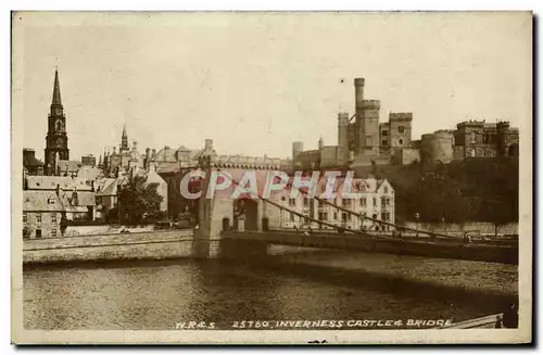 Ansichtskarte AK Inverness Castle Bridge