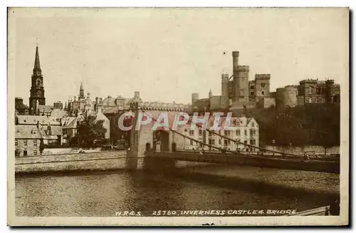 Cartes postales Inverness Castle Bridge