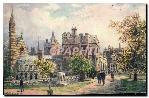 Cartes postales Oxford Balliol College