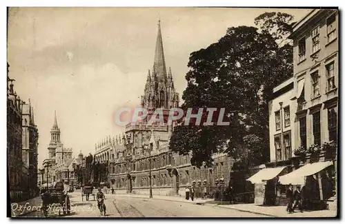 Cartes postales Oxford High Street