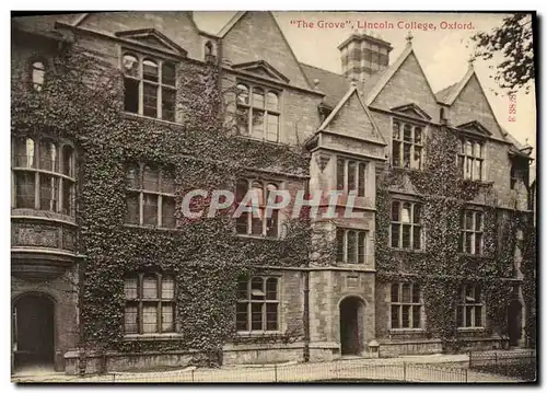 Cartes postales The Grove Lincoln College Oxford