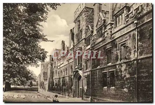 Cartes postales Oxford St John s College