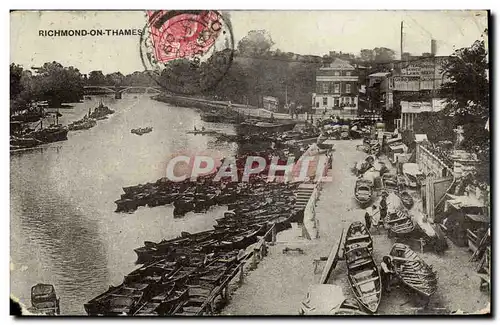 Cartes postales Richmond on Thames Bateaux