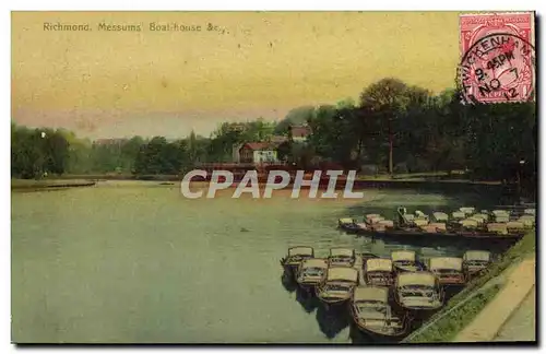 Cartes postales Richmond Messums Boathouse