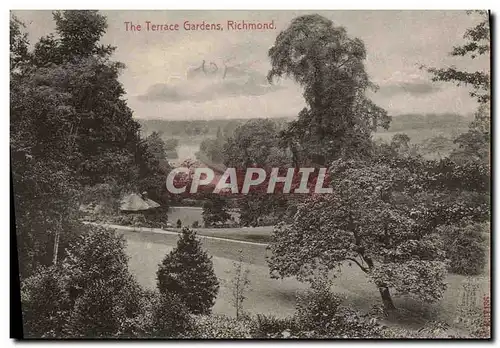 Ansichtskarte AK The Terrace Gardens Richmond