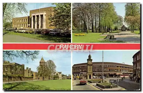 Cartes postales moderne Rugby school Town hall Caldecot park