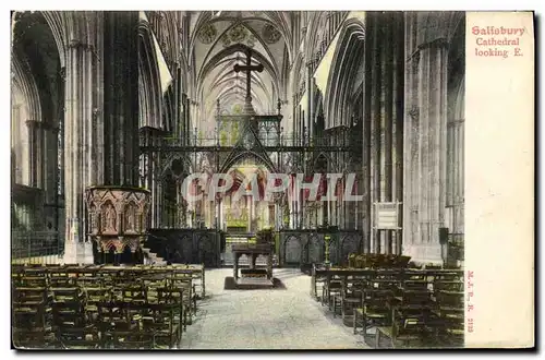 Cartes postales Salisbury Cathedral Looking E