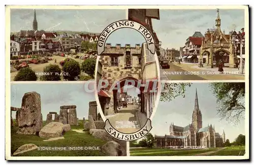 Cartes postales Greeting From Salisbury