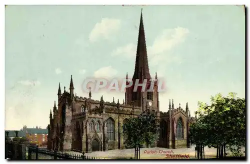 Cartes postales Parish Church Sheffield