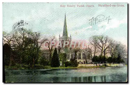Cartes postales Holy Trinity Parish Church Statford on Avon