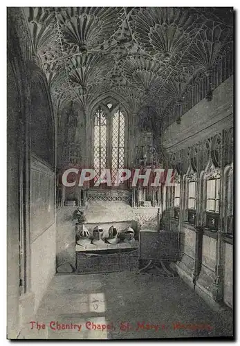 Cartes postales The Chantry Chapel St Mary s Warwick