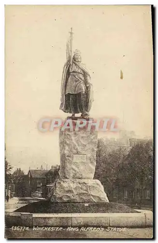 Cartes postales Winchester King Alfred s Statue