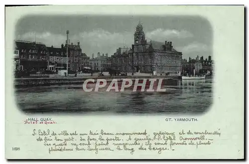 Cartes postales Great Yarmouth Hall Quay