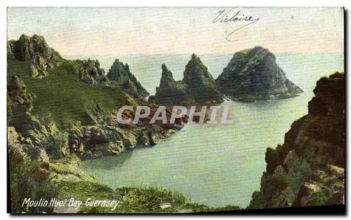 Cartes postales Guernsey Moulin Huet Bay