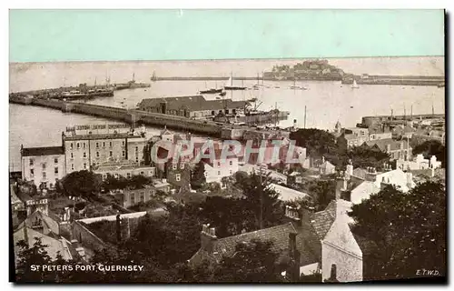 Cartes postales Guernsey St Peters Port